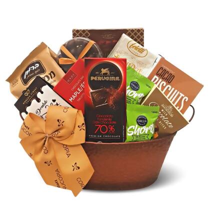 Thank Chocolate Gift Basket 