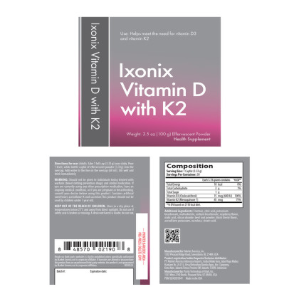 Ixonix Vitamin D with K2