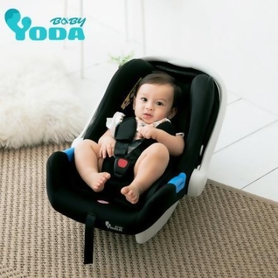 YODA 嬰兒提籃式安全座椅-沉穩黑 