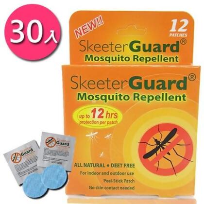 加購-Skeeter Guard 12hr長效防蚊大大貼片(30入) - 30入/盒 