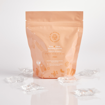 DNA Miracles&trade; Home Solutions Free & Clear Laundry Packs alternate image