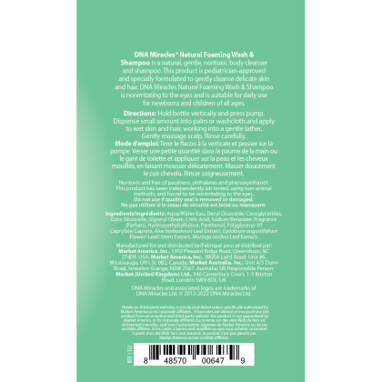 DNA Miracles&trade; Natural Foaming Wash & Shampoo alternate image