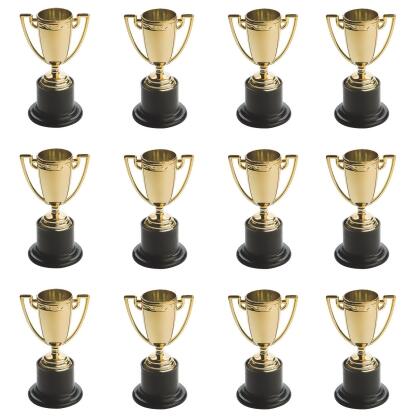 S&S Worldwide Golden Trophy Cups. 3.75