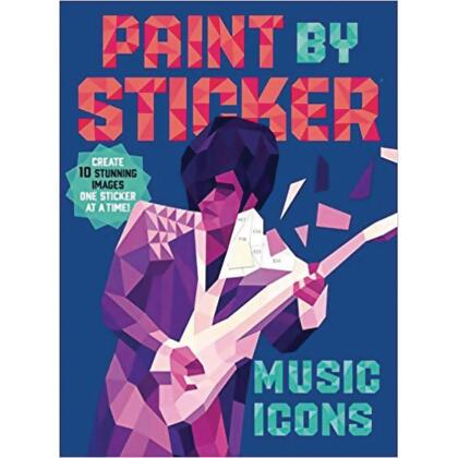 Paint by Sticker® Book: Music Icons 