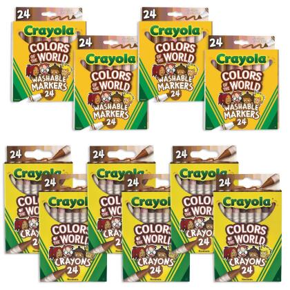 Crayola: Colors of the World Markers (24-pack)