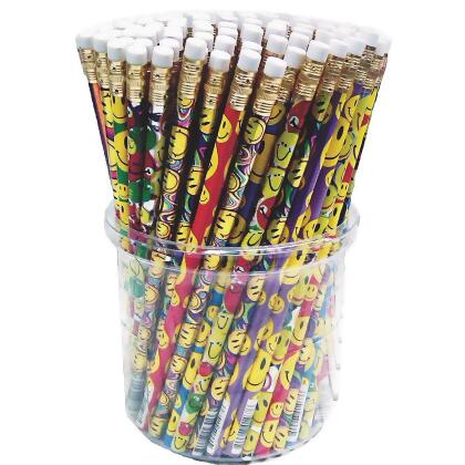 Smiley Pencil Assortment (Pack of 144) 