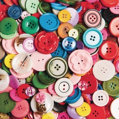 Color Splash!® Craft Buttons, 1 lb Bag 
