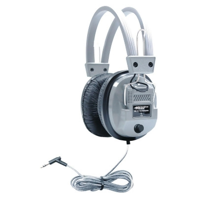 Hamilton Stereo & Mono Deluxe Headphones, 4-in-1 Design with Volume Control 