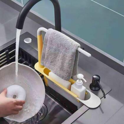 Kitchen Telescopic Sink Rack 