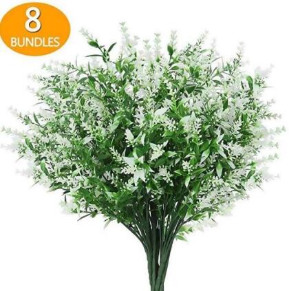 8 Bundles Artificial Flowers 