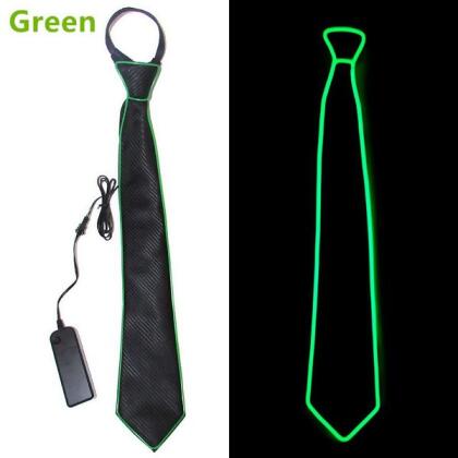 Flashing Cosplay LED Tie alternate image