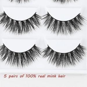 20 Pairs Natural Thick Fake Eyelashes alternate image