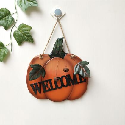 Pumpkin Welcome Sign Door Hanging Ornaments alternate image