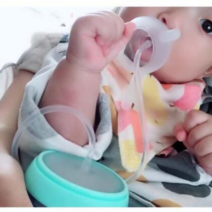 Silicone Baby Long Straw Feeding Bottle Nipple alternate image