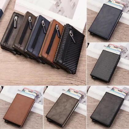 Men Wallet Genuine Leather Credit Card Holder alternate image