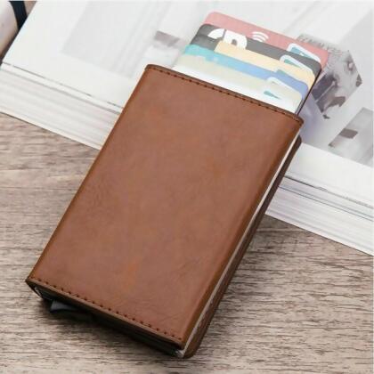 Men Wallet Genuine Leather Credit Card Holder alternate image