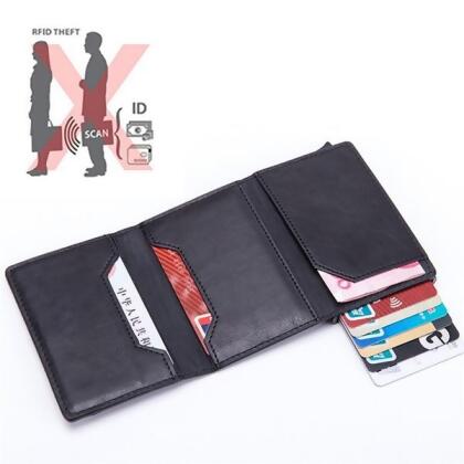Men Wallet Genuine Leather Credit Card Holder alternate image