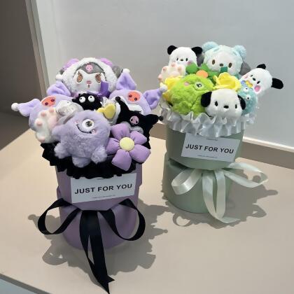 三麗鷗Loopy毛絨玩偶畢業生日送禮花束 