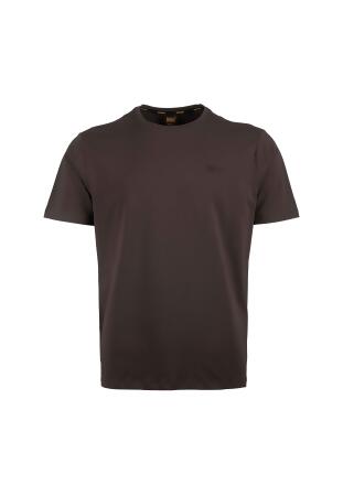 EXHAUST Plain Round Neck T-Shirt [Regular Fit] (B) 1393 