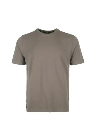 EXHAUST Lines Texture Short Sleeve Round Neck T-Shirt [Regular Fit] 1399 
