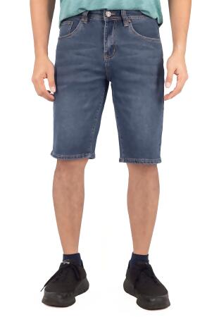EXHAUST Stretchable Jeans Short Pants [Slim Fit] 1360 