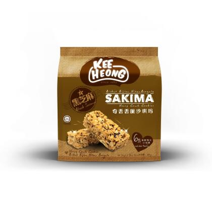 Honeycomb Cookies Black Sesame 200gm 