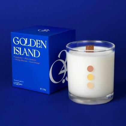 Golden Island 230g Natural Soy Wax Candle 