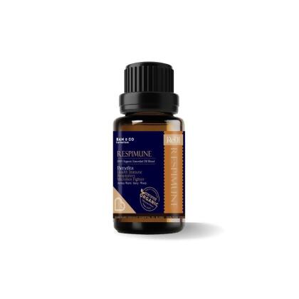 BAM & CO. RESPIMUNE ORGANIC ESSENTIAL OIL BLEND (10ML) 