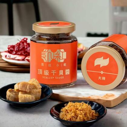 凱紅頂級干貝醬-大辣 