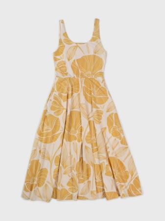 Lily Midi Dress | Poppies alternate image