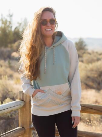 Rainbow Mountains Hoodie alternate image