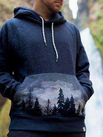 Starlit Night Hoodie alternate image