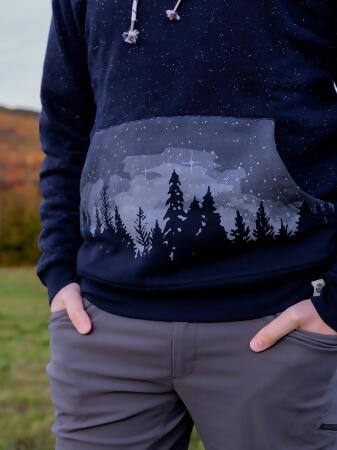 Starlit Night Hoodie alternate image