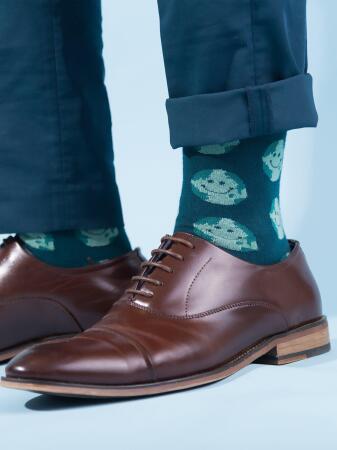 Smiley Planet Socks alternate image