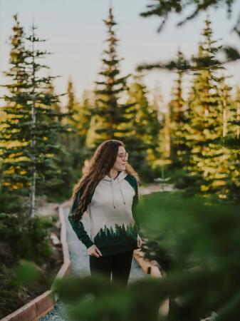 Fading Forest Hoodie alternate image
