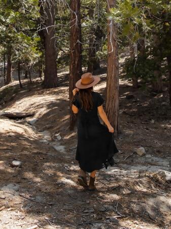 Ruffle Wrap Dress | Eclipse alternate image