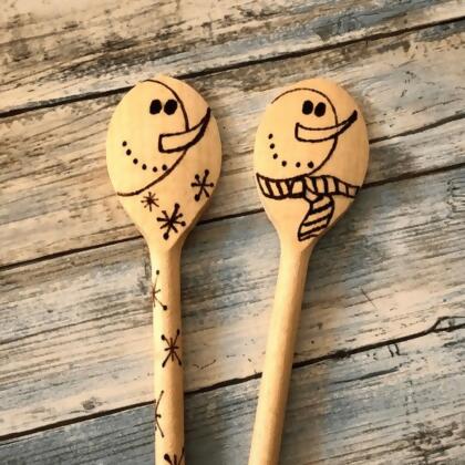 Mr. Woodware - Small Wooden Spoons Bulk – 10 Inch – Set of 24 alternate image