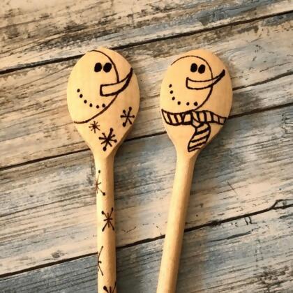 Mr. Woodware - Craft Wooden Spoons Bulk – 12 Inch – Set of 24 alternate image