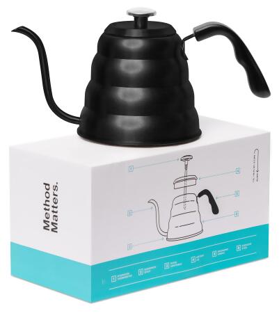 Pour Over Gooseneck Coffee Kettle with Thermometer alternate image
