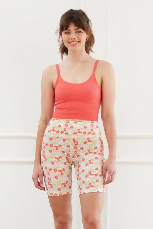 Harper print biker shorts 8