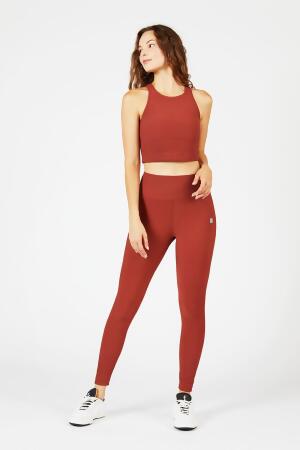 Nancy ribbed legging amber 
