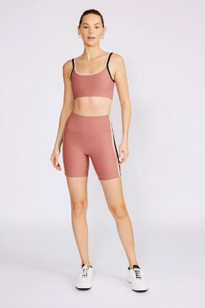 Drew biker shorts dusty pink 
