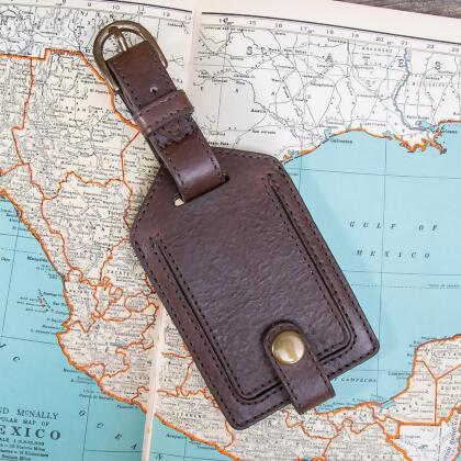 Campaign Leather Luggage Tag alternate image