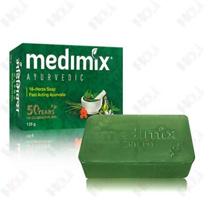 印度 Medimix 美黛詩 草本美膚手工皂 125g 