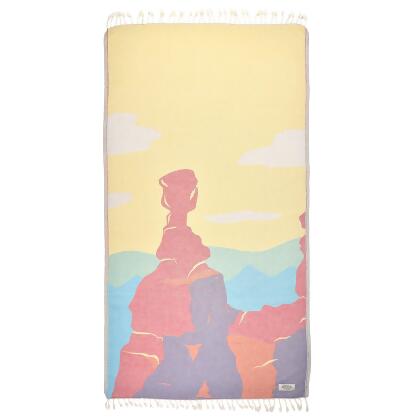 Exclusive Arizona Sky Peshtemal Pure Cotton Throw Blanket