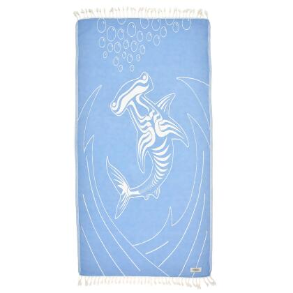 Exclusive Hammerhead Peshtemal Pure Cotton Beach Towel 