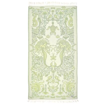 Exclusive Mermaid Peshtemal Pure Cotton Beach Towel 