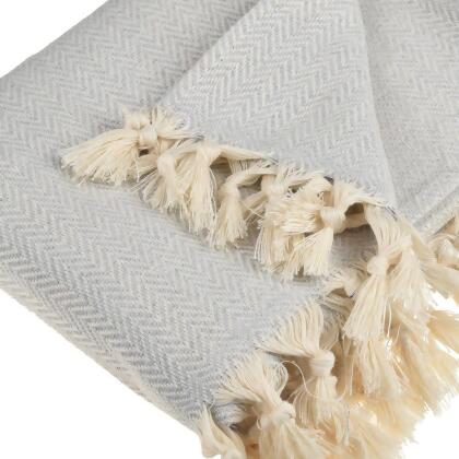 Zigzag Throw Blanket Pure Cotton 72"x50" alternate image