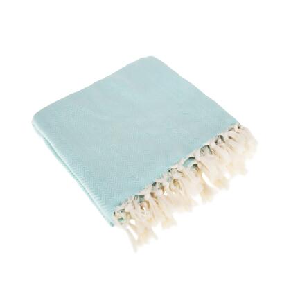 Zigzag Throw Blanket Pure Cotton 72"x50" alternate image