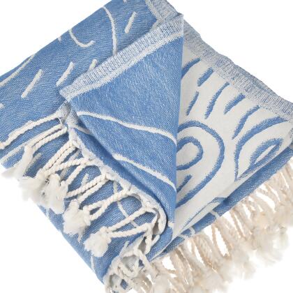 Exclusive Bison Mountain Peshtemal Pure Cotton Beach Towel alternate image